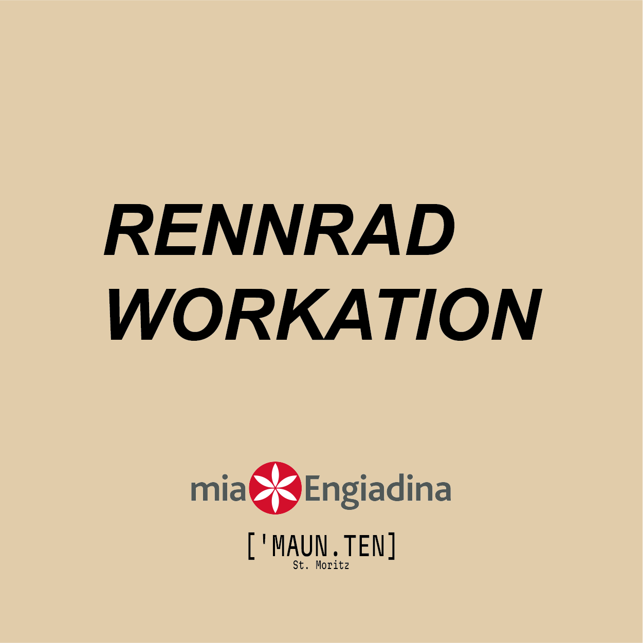 Rennrad Workation by MAUN.TEN X miaEngiadina